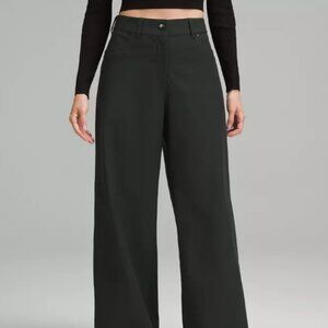 Lululemon City Sleek Utilitech X-Wide-Leg Pant Reg BLK 27